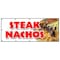 Signmission STEAK NACHOS BANNER SIGN snack melted mexican chili tacos tex mex food B-120 Steak Nachos - alternate 1